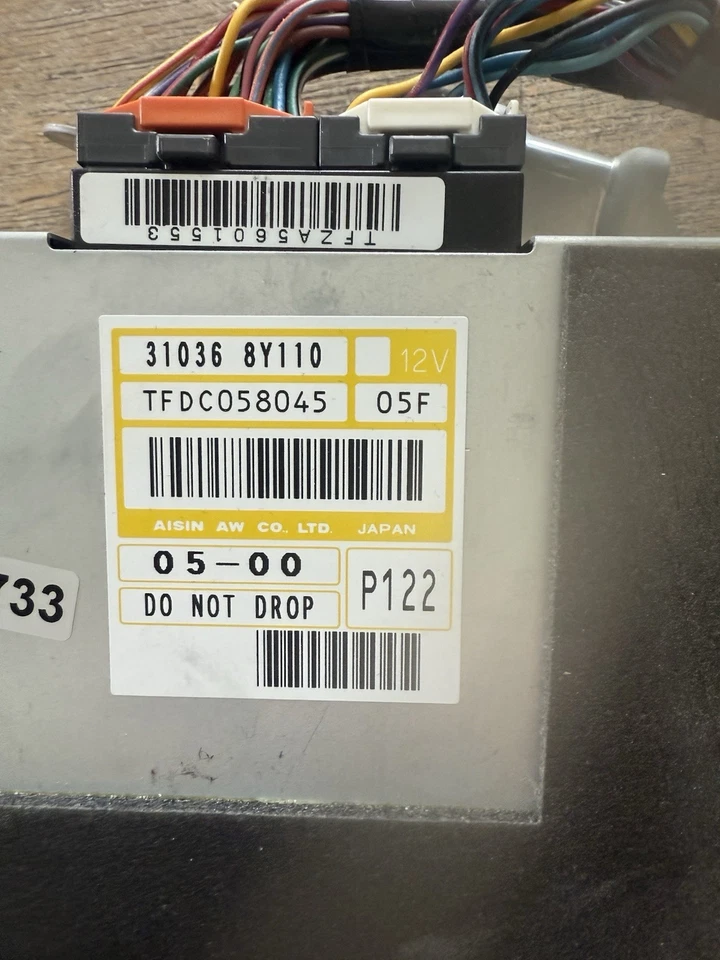 2005 Nissan Maxima Auto Transmission Control Module TCM 31036 8Y110 OEM - Imagem 2 de 4