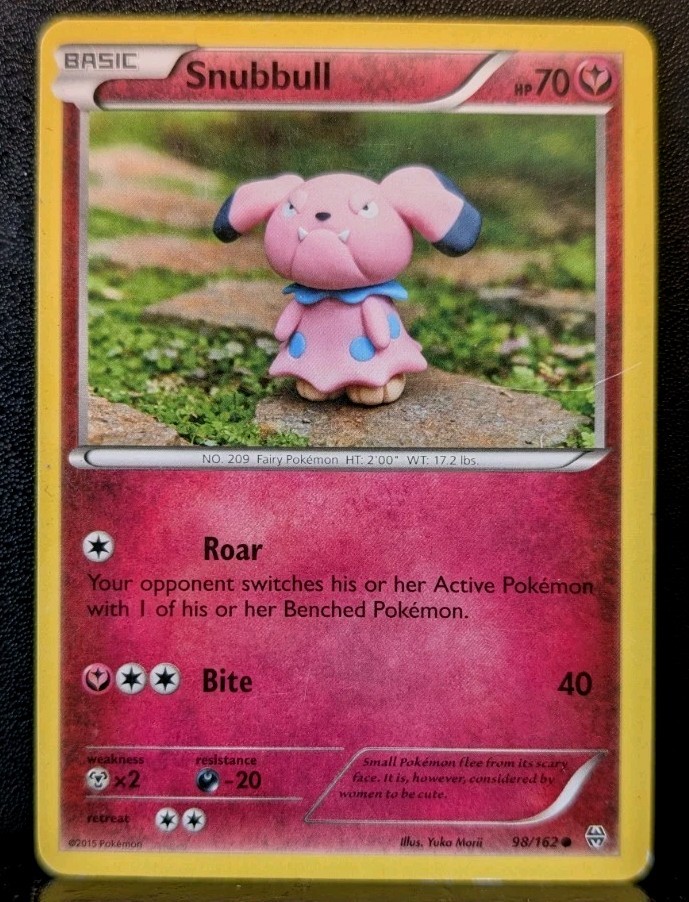 2015 Pokemon Snubbull #98/162 Basic Breakthrough EX