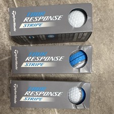 TaylorMade Tour Response Golf Balls, 3 Packs of 3