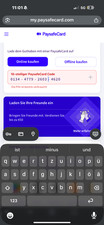 Paysafecard 50€ Guthaben Aufladecode Wallet Guthaben