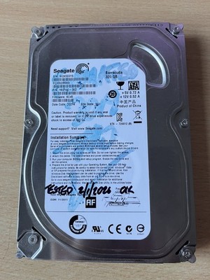 Seagate Barracuda 320GB SATA 3,5'' 7200RPM 6Gb/s 16MB HDD - ST320DM000 W2A5E6YS 