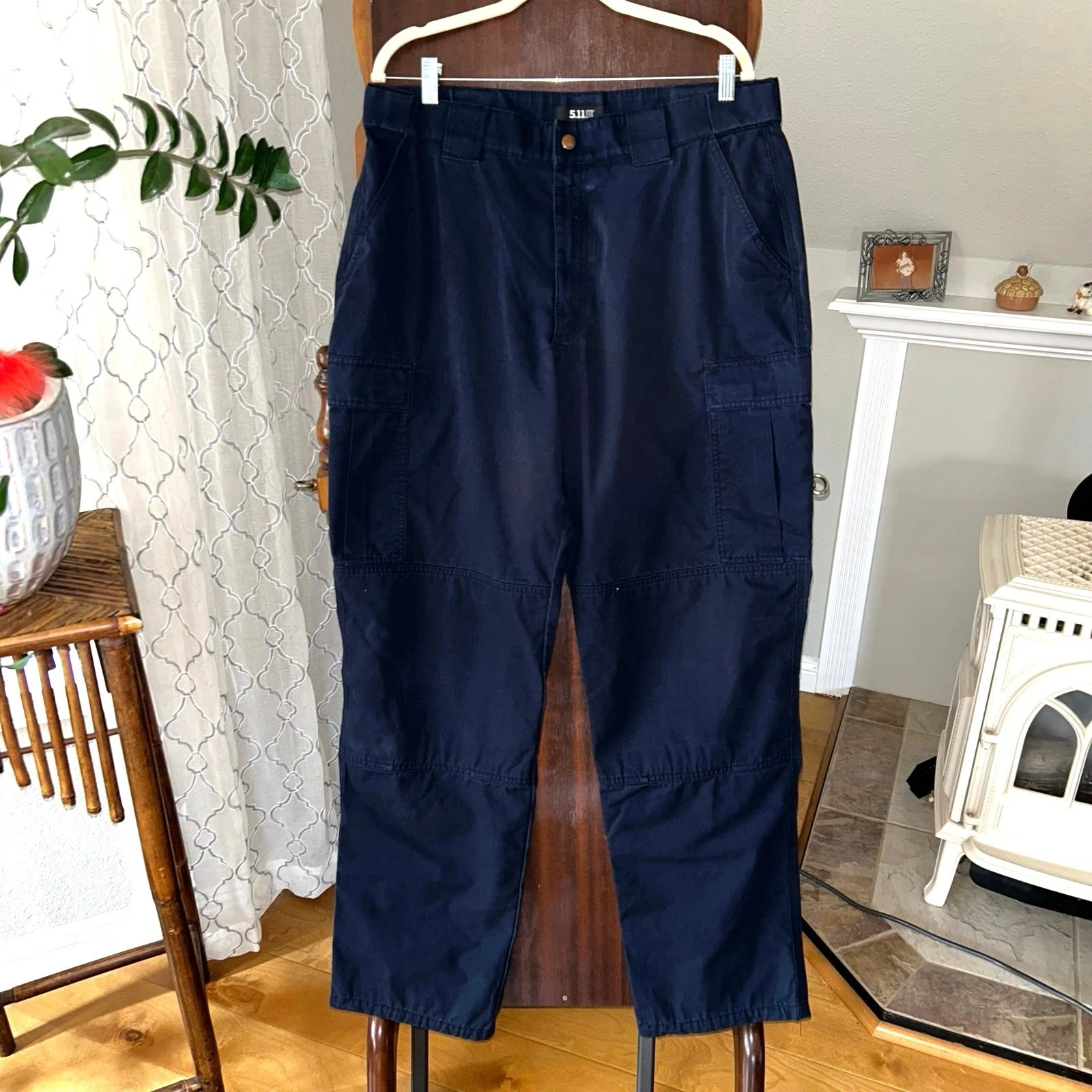 5.11 Tactical EMS Ripstop Cargo Pants Mens size XL navy blue