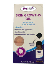 Provent Skin Growths Oil Skin Tags 0.34 oz Precision Brush New Pack Of 2 Bottles