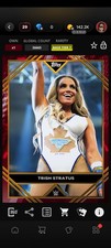 WWE Topps Slam Digital 2025 Tier 7 Red Lighting Bas Series 2 Trish Stratus