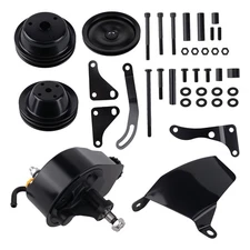 Alternator & Power Steering Bracket Kit for Small Block Chevy Long Water Pump