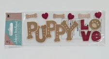 Jolee's Puppy Love Dog Pet Scrapbooking Title Stickers