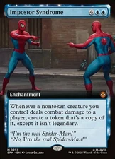 x1 Impostor Syndrome - Extended Art M MTG Marvel's Spider-Man M/NM, English