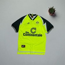 Vintage 95-96 Borussia Dortmund Nike Jersey M 