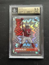 2019 Panini Absolute Kaboom! #1 KYLER MURRAY BGS 9.5 GEM MINT Rookie RC Insert !