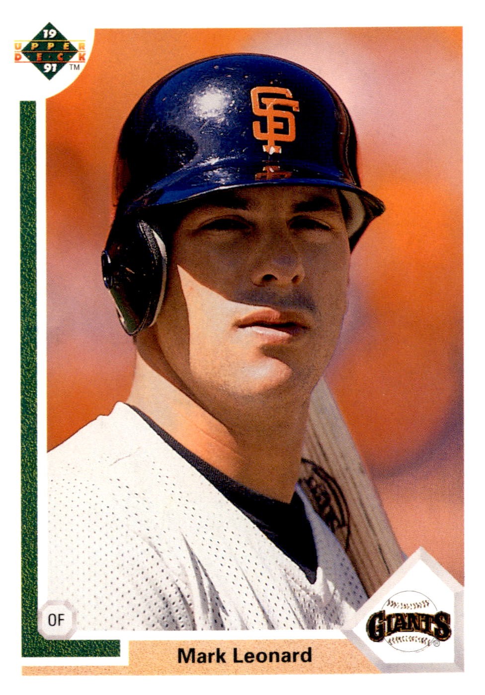 1991 Upper Deck #557 Mark Leonard