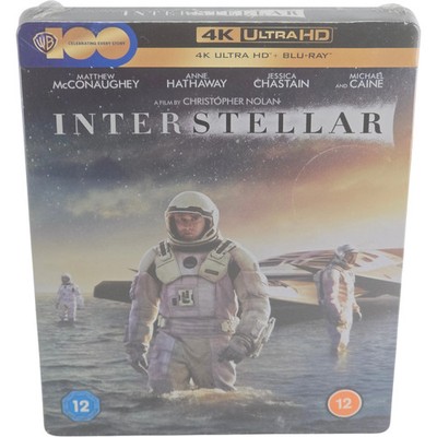 Interstellar 4K Ultra HD + Blu-ray SteelBook Christopher Nolan Limited Edition