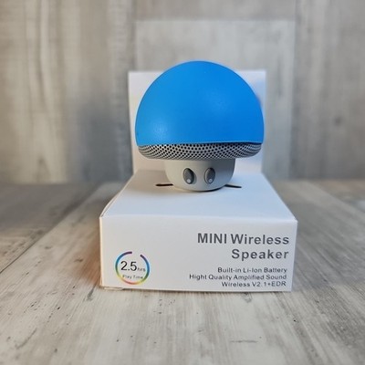 Mushroom-Shaped Mini Bluetooth Speaker   Cute Portable Wireless Mushroom Speaker