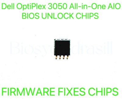 Dell OptiPlex 3050 All-in-One AIO, NO PASSWORD FIRMWARE BIOS CHIP REPROGRAMMED