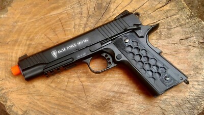 Airsoft3D Honeycomb Pistol Grip Set for Colt 1911 Airsoft Gas Blowback Pistols