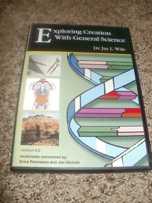 EXPLORING CREATION WITH General Science Apologia Wile 8.0 CD-Rom + Tests Set 