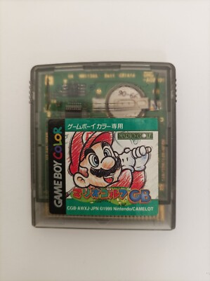 Nintendo Game Boy Color Spiel JPN Mario Golf GB Getestet Gut D25