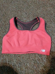 new balance pink sports bra
