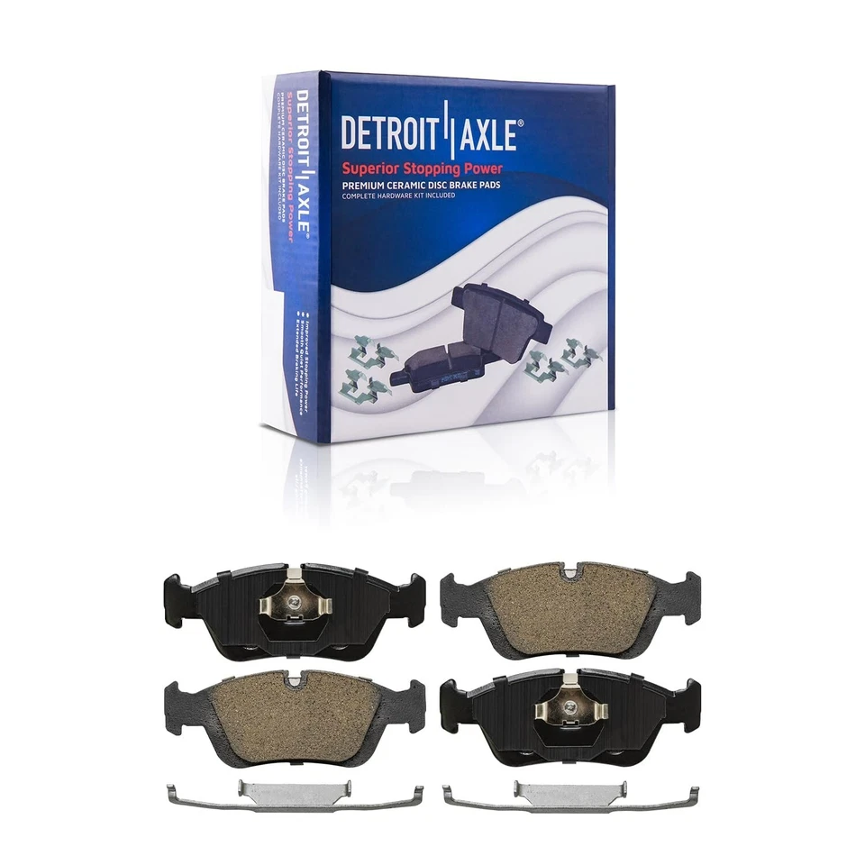 Pastillas de freno de cerámica rotores perforados delanteros de 286 mm para BMW 318i 318is 325is 1993-1997 Foto 4 de 4