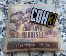 Company of Heroes 3 Pin | Metall Badge | Anstecker | Gamescom 2022 Promo