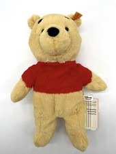 Disney Steiff Winnie The Pooh Soft Cuddly Friends 11  Stuffed Animal Plush NWT