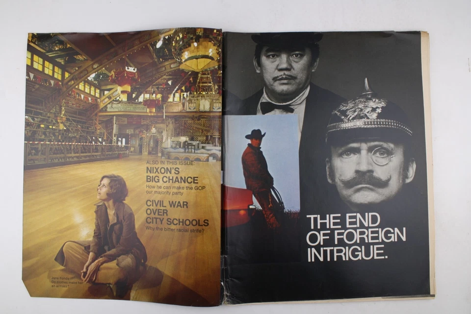 VTG May 1969 Look Magazine Israel Arab Guerrilla Jane Fonda Cowboys Indian - Image 4 of 4