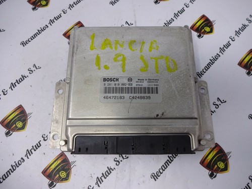 Steuerung von Der Motor Lancia 0281010002 46472183 C424B839