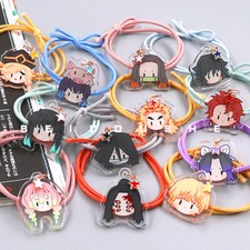 Demon Slayer Hair Ring Accessories Ponytail Cospaly Fashional Hair Tie Girl Gift