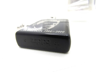 K-1 Grand Prix Andy Hug Black Silver Limited Zippo 2001 Mint Rare