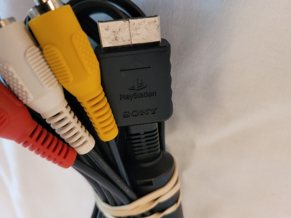 Sony PlayStation AV Cable Cord OEM Authentic PS1 PS2 PS3 eBay