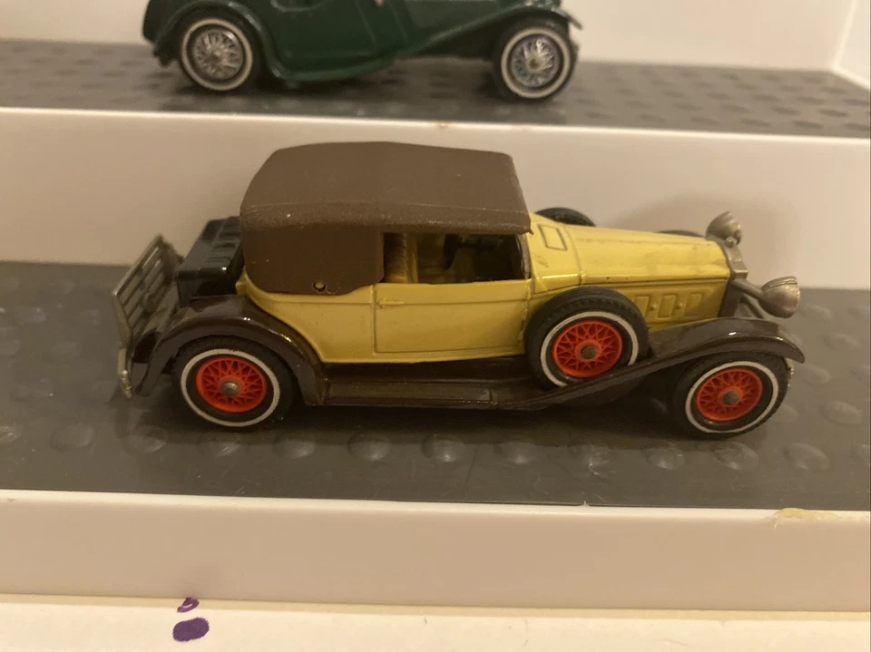 Vintage Matchbox Yesteryear Y-15 1930 Packard Victoria & Jaguar 1936 SS100 2 Car - Image 3 of 4