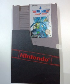 TOP GUN The Second Mission NES Originale PAL A ITA Nintendo Retrogames noBOX