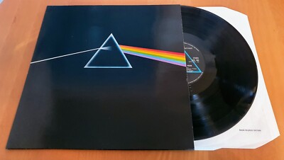 PINK FLOYD - THE DARK SIDE OF THE MOON 1989 VINYL HARVEST SHVL-804 EX/EX/EX