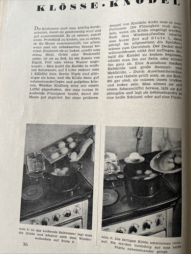 E. Meyer Haagen Das Elektrische Kochen 863 Rezepte Bewag 1952 - Bild 6 von 6