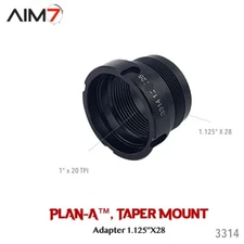 Aim7 1.125"X28 Plan-A taper Mount for Octane™, Octane 9K™, Octane 45k™ Rugged