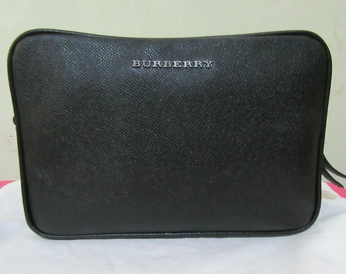 Burberry black clutch new arrivals