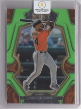 2023 Panini Select Premier Level Lime Green Prizm Connor Norby 22/75 #113