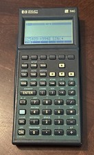 Vintage HP-38G Scientific Calculator TESTED &...