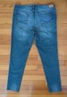 Woman Jean Pants 12 Distressd aeropostale high waisted Legging 37×28 strechy EUC — photo 8
