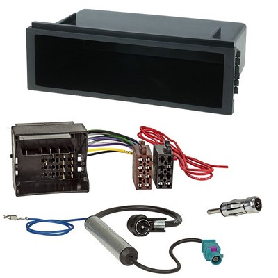 Radioblende VW Polo 4 9N Lupo Fox Adapter Radioblende Rahmen Quadlock Adapter
