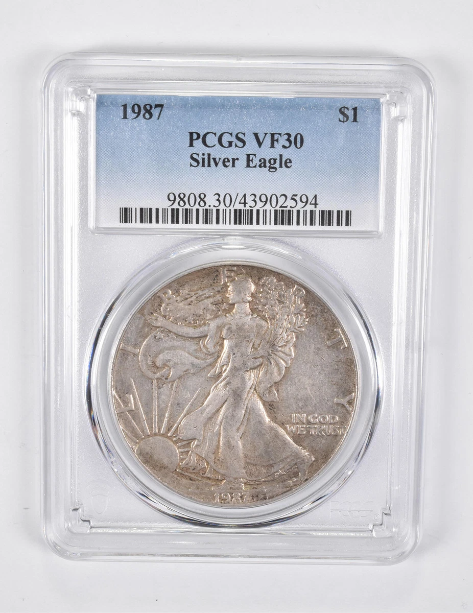 American Eagle PCGS 1987 Silver Bullion Coins for sale | eBay