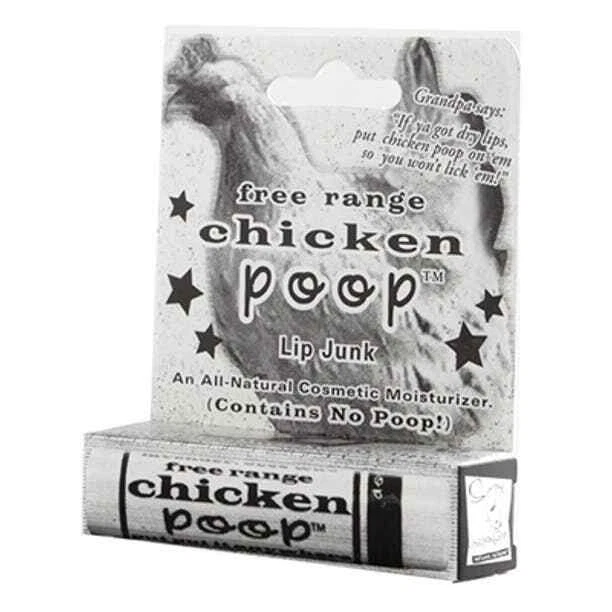 Chicken poop cheap lip balm