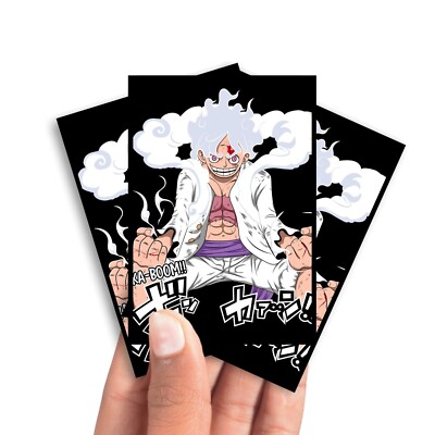 Gear 5 Luffy Card Sleeves - One Piece | Yugioh | MTG | eBay