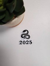 2025 Year of the Snake Glossy Vinyl Sticker, Style D