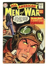 ALL AMERICAN MEN OF WAR #84 3.5 JOHNNY CLOUD STORY OW PGS 1961