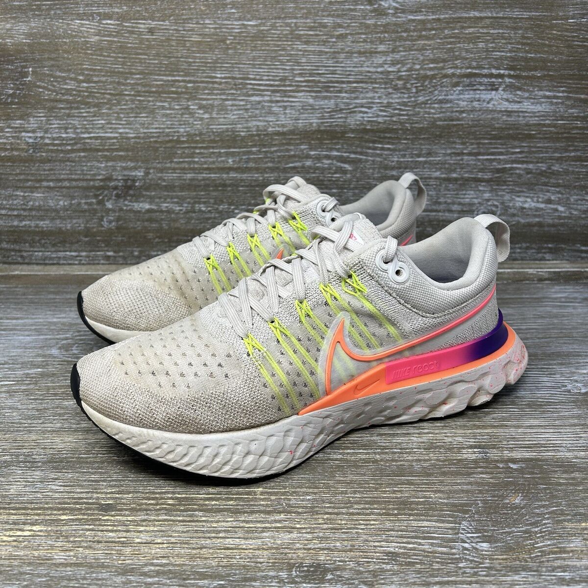 Nike React Infinity Run Flyknit 2 Running Shoes White Pink Nike React Infinity Run Flyknit 2 Running Shoes White Pink