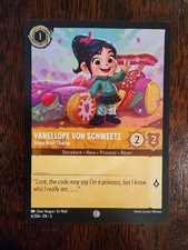 Disney Lorcana Shimmering Skies 6 Vanellope Von Schweetz Common Cold Foil