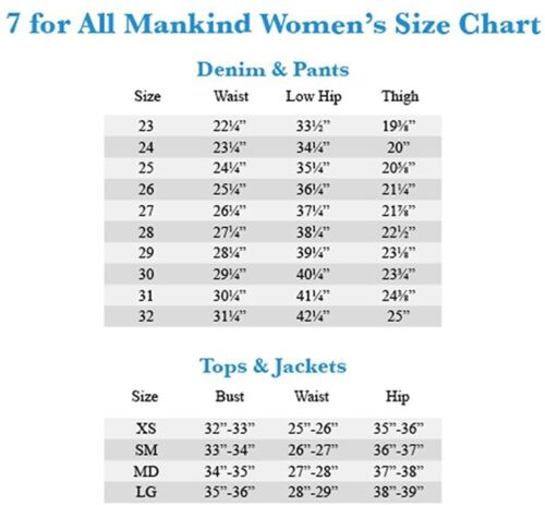 7 For All Mankind Women's Roll Up Shorts in Serrano Night Serrano Night Size 25 - Picture 3 of 3