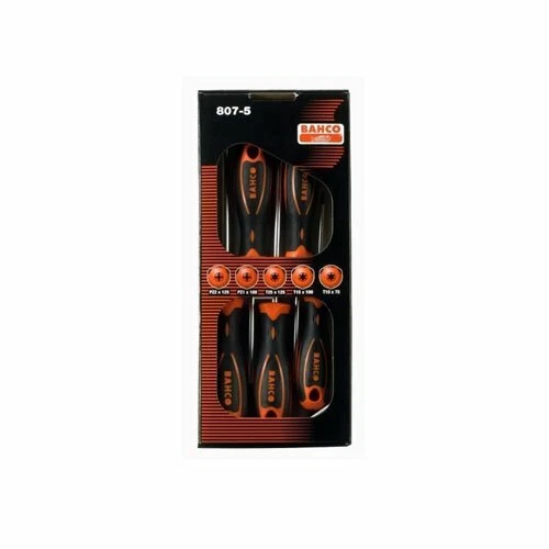 BAHCO 807-5 SCREWDRIVER SET - 5 PIECE
