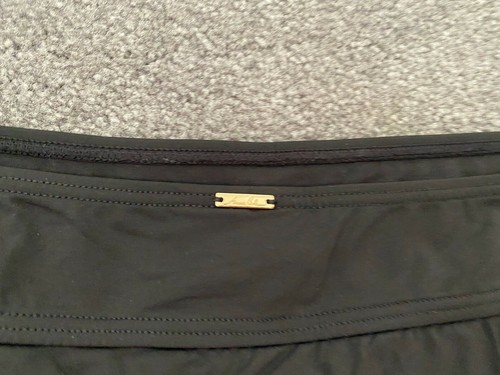NWOT Anne Cole Black Swim Skirt 24W Attached Panty 15" Length Tankini Bottom - Picture 4 of 5