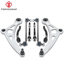 8x Lower Control Arm Ball Joint Swaybar Tierods for 2015-2022 Nissan Murano